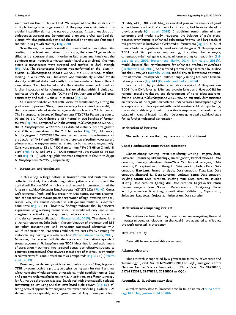 Lizhan ZhangA long-term growth stable Halomonas sp. deleted Page13