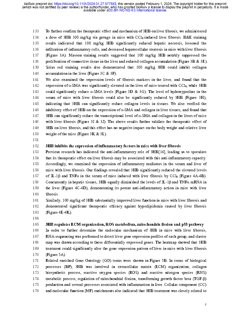 Yudian ZhangKetone body 3-hydroxybutyrate alleviates CCl4-induced liver fibrosis in Page4