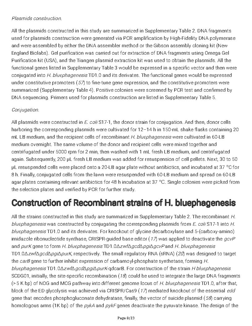 Guoqiang ChenA new autotrophic CO2 fixation pathway in Halomonas linked to nucleotide synthesis Page8