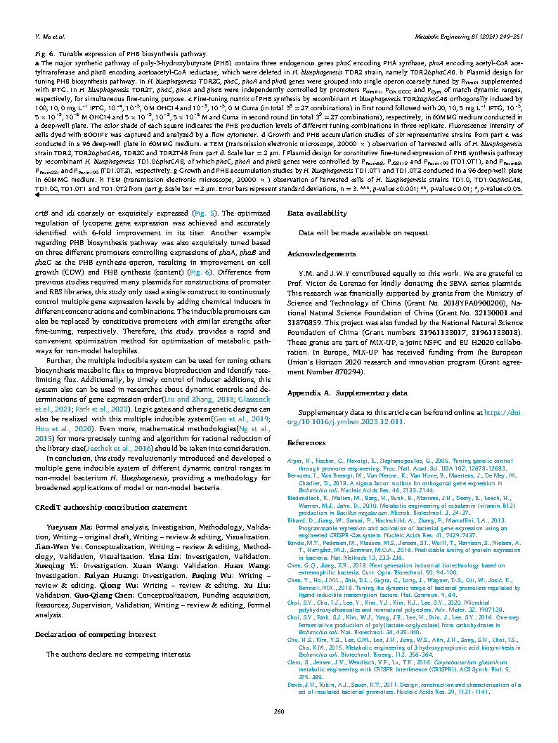 Yueyuan MaFlux optimization using multiple promoters Page12