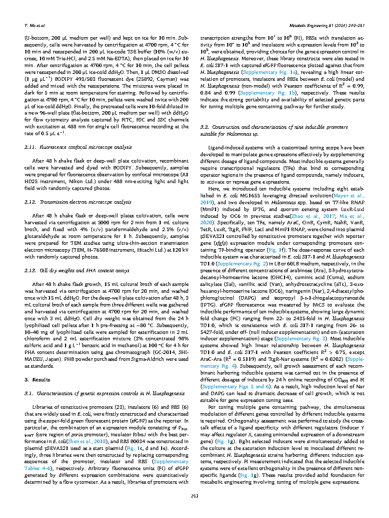 Yueyuan MaFlux optimization using multiple promoters Page5
