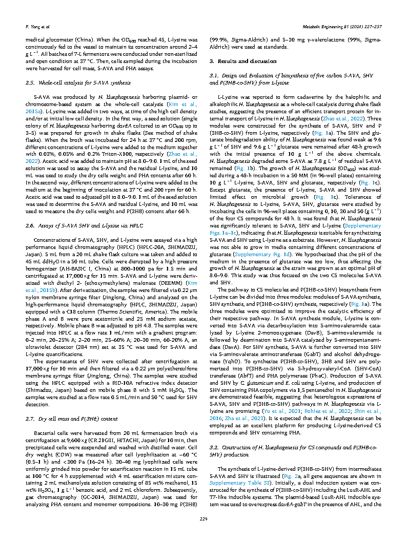 Fang YangMetabolic engineering of Halomonas bluephagenesis for production of five Page3